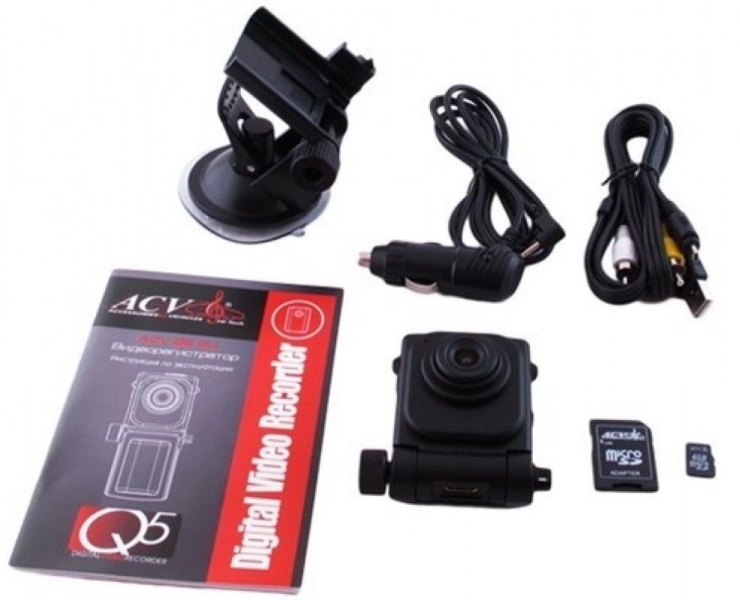 Видеорегистратор ACV Q5 Lite GPS черный
