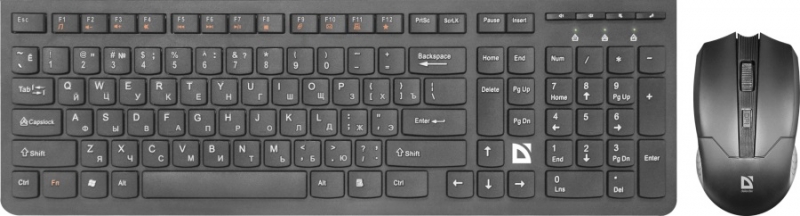 Комплект (клавиатура+мышь) Defender Columbia C-775 (45775)
