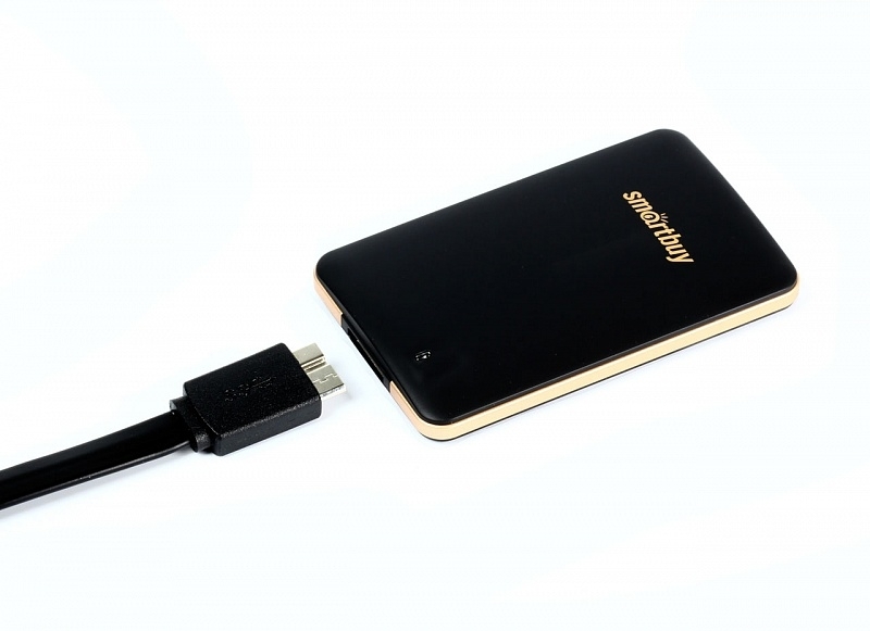 Внешний SSD накопитель Smartbuy S3 Drive 256Gb (SB256GB-S3DB-18SU30), черный
