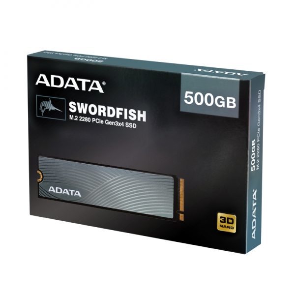 SSD накопитель M.2 A-Data SWORDFISH 500Gb (ASWORDFISH-500G-C)
