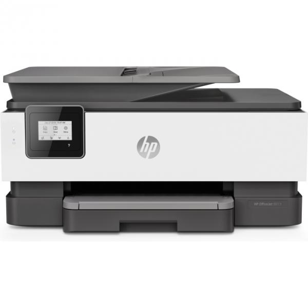 МФУ струйный HP OfficeJet Pro 8013, черный/белый (1KR70B)