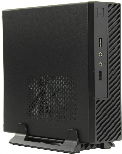 Корпус PowerCool M101-U3-NO PSU, Mini-ITX, без БП, черный