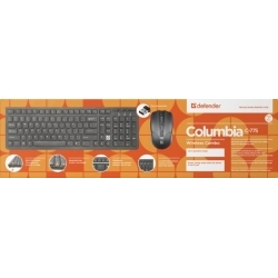 Комплект (клавиатура+мышь) Defender Columbia C-775 (45775)