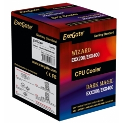 Кулер для процессора ExeGate Wizard EXX400-PWM.RGB (EX286159RUS)