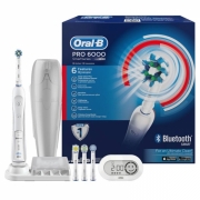 Зубная щетка электрическая Oral-B PRO-6000 Smart Series, белый (80270154)