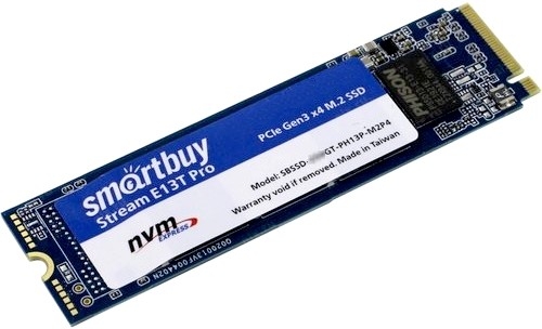 SSD накопитель M.2 Smartbuy Stream E13T Pro 256Gb (SBSSD-256GT-PH13P-M2P4)