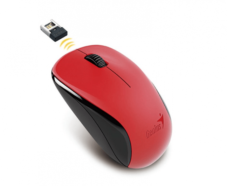 Мышь Genius NX-7000, красная