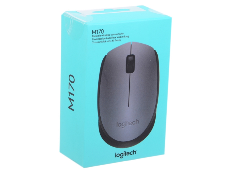 Мышь Logitech M170, серый (910-004642)