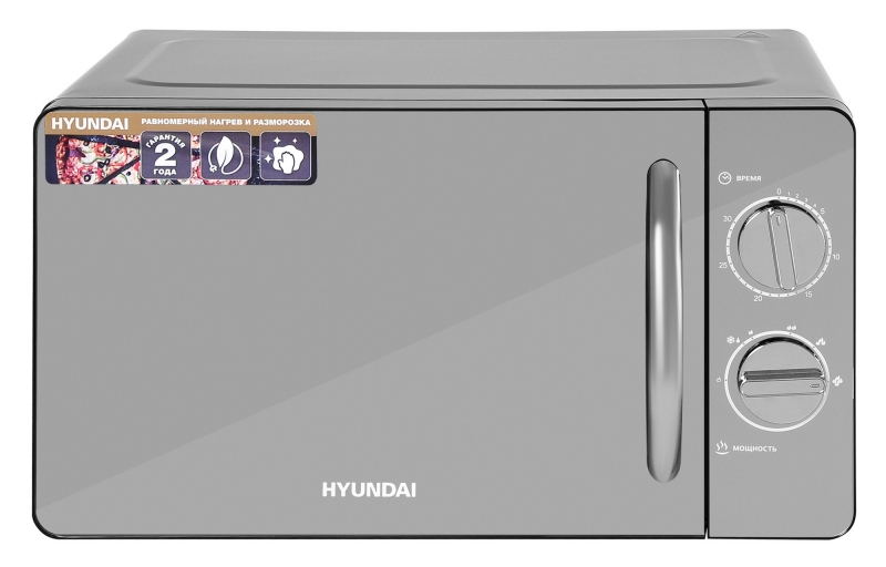 Микроволновая печь Hyundai HYM-M2007 черный/хром