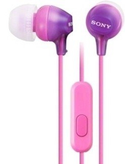 Наушники Sony MDR-EX15APV, фиолетовый