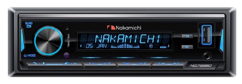 Автомагнитола Nakamichi NQ722BD черный
