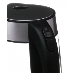 Чайник электрический Starwind SKG3311 1.8л. 2200Вт черный/серебристый (корпус: стекло)