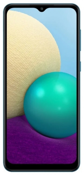 Смартфон Samsung Galaxy A02 2/32GB, синий