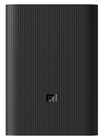 Внешний аккумулятор Xiaomi Mi Power Bank 3 Ultra Compact 10000mAh, черный (BHR4412GL)