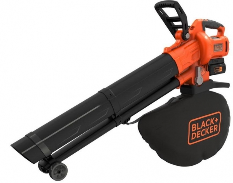 Воздуходувка-пылесос Black+Decker BCBLV3625L1-QW оранжевый