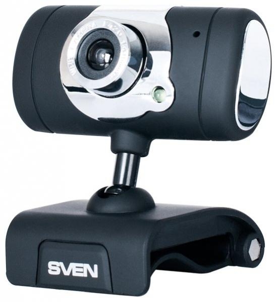 Веб-камера SVEN IC-525 1.3 Мп/USB 2.0/черный (SV-0602IC525)