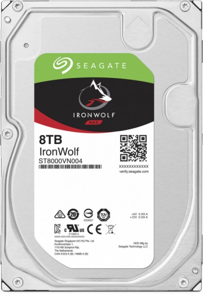 Жесткий диск Seagate Ironwolf 8Tb (ST8000VN004)