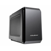 Корпус Cougar QBX, Mini-ITX, без БП, черный (108M020002-00)