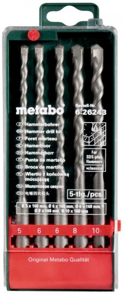 Набор буров Metabo 626243000 (5 предметов)