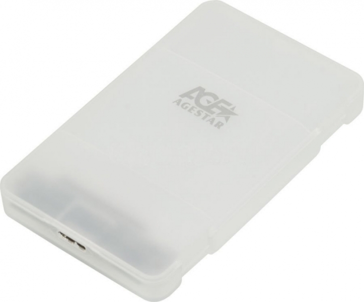 Внешний корпус для HDD AgeStar 3UBCP3 (WHITE), белый