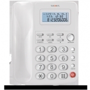 Телефон проводной TEXET TX-250, белый