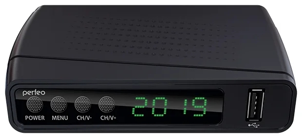 Приставка Perfeo STREAM DVB-T2/C черный (PF_A4351)