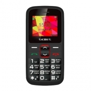 Мобильный телефон TEXET ТМ-B217, черно-красный (126570)