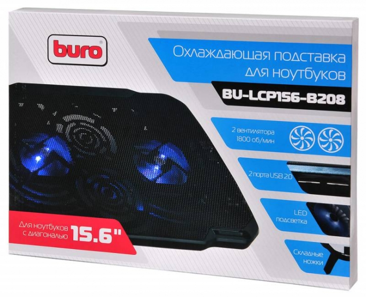 Подставка для ноутбука Buro BU-LCP156-B208 15.6