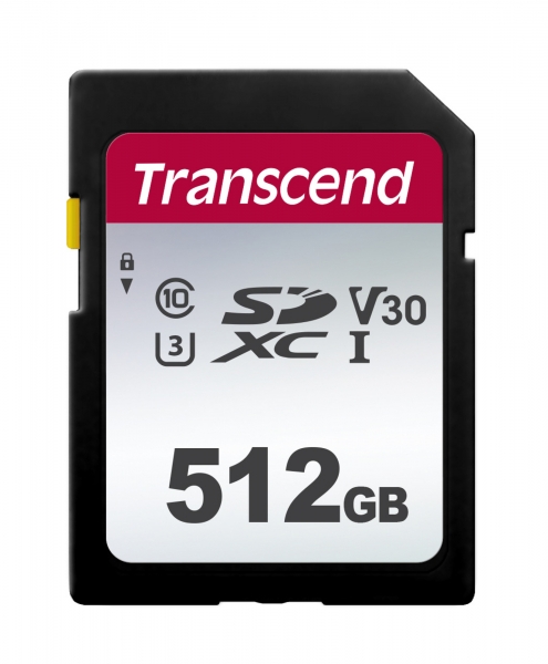 Карта памяти SDXC Transcend 300S 512Gb (TS512GSDC300S)