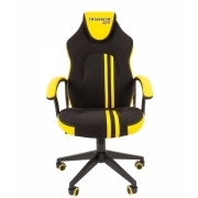 Офисное кресло Chairman game 26 черн.желтый