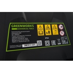 Газонокосилка аккумуляторная Greenworks 82V GD82LM46 (2502407) (без АКБ и ЗУ)