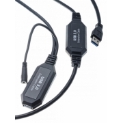 Адаптер VCOM USB3 TO AF 5M CU827-5M, черный 