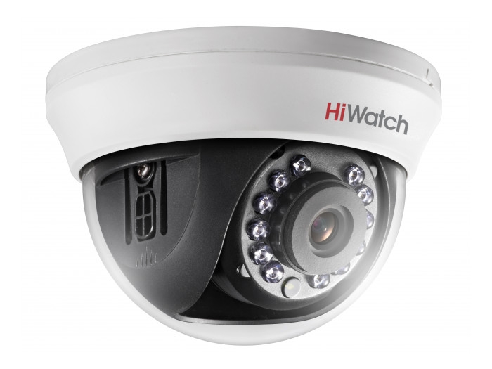 Камера видеонаблюдения HiWatch DS-T101 (2.8 mm), белая