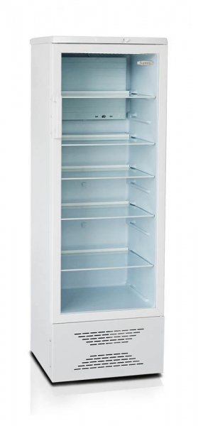 Холодильный шкаф-витрина БИРЮСА Б-310 белый
