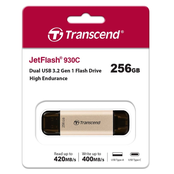 USB флешка Transcend JetFlash 930C 256Gb (TS256GJF930C)