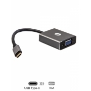 Адаптер VCOM USB3.1 TO VGA CU421T, черный 