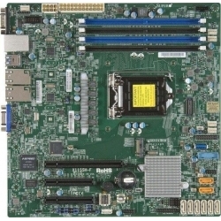 Supermicro SYS-5019S-ML, 1U no CPU(1) E3-1200v5/6thGenCorei3/ no memory(4)/ on board RAID 0/1/5/10/ no FixedHDD(2)LFF/ 2xGE/ 1xPCIEx8, 1xM.2 connector/ 1noRx350W (SYS-5019S-ML, X11SSH-F, 512F-350B1)
