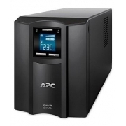 ИБП APC SMART 1500VA LCD SMC1500I, черный 