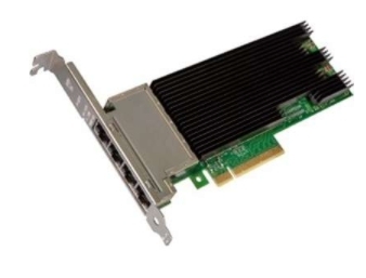 Сетевой адаптер INTEL PCIE 10GB QUAD PORT X710T4LBLK 
