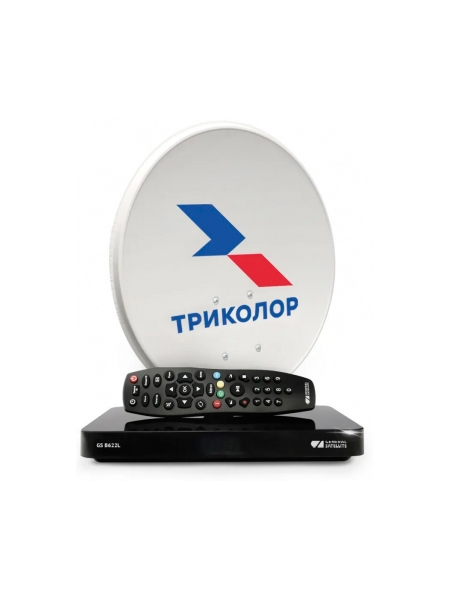 Комплект спутникового телевидения Триколор Сибирь Full HD GS B622L черный