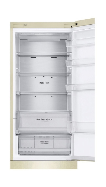 Холодильник LG GA-B509CETL бежевый 