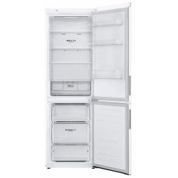 Холодильник с морозильником LG GA-B459CQWL белый