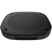 Prestigio ReVolt A3, 10W hidden wireless charger with magnetic sticker, installed cooler, works through glass, wood, plastic, or granite up to 35 mm thick, suitable for all gadgets that support Qi wireless charging standard, black color.