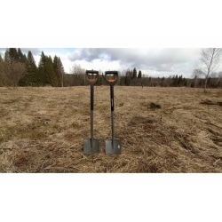 Телескопическая штыковая садовая лопата Fiskars 1001567 (131300)