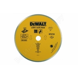 Диск алмазный по плитке (250х25,4 мм) для плиткореза D24000 DeWALT DT 3733