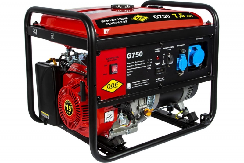 Бензиновый генератор DDE G750 917-453