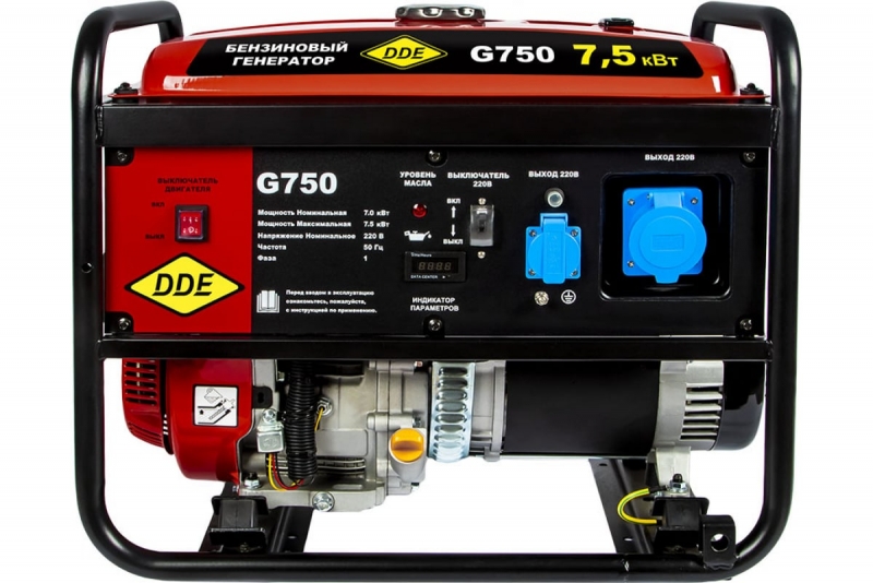 Бензиновый генератор DDE G750 917-453