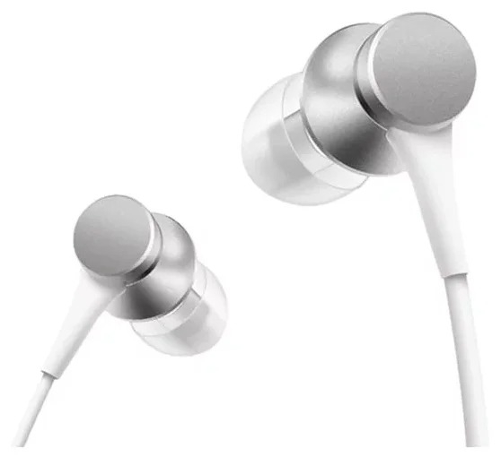 Наушники Xiaomi Mi In-Ear Headphones Basic (X14274) silver