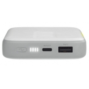 InfinityLab InstantGo 10000 Wireless Qi, 30W, 1xUSB-C, 1xUSB-A, 0.250 кг, цвет белый