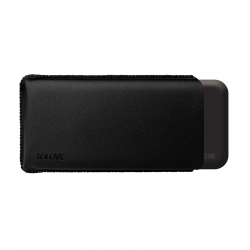 Внешний аккумулятор SOLOVE 10000mAh Dual USB/Type-C (W7 Back), черный